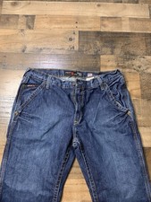 Ariat FR Jeans Mens 38x30 Blue M4 Relaxed Boot Flame Resistant Work Denim Pants picture