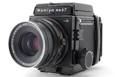 [Exc+5] Mamiya RB67 Pro S Sekor NB 90mm F3.8 Lens 120 Film Back From JAPAN picture