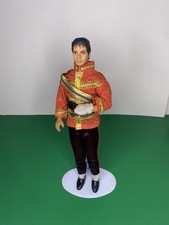 Vintage 1984 LJN Michael Jackson Superstar of the 80s Doll Grammy Outfit Stand picture