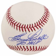 Boog Powell Signed Rawlings (Selig) MLB Baseball w/70 MVP - (SCHWARTZ COA) picture