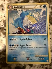 Pokémon TCG Gyarados Gold And Silver Holo 2010 Near Mint picture