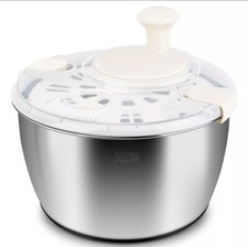 Salad Spinner Stainless Steel Large, 5 QtMulti-Use Wash Spin and ... picture