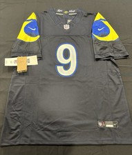 #9 Matthew Stafford F.U.S.E Black Rivalries Limited Stitched Jersey size L NEW picture