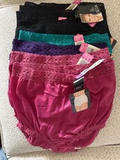 Nine pair Olga Secret Hug brief womans panties NWT - size 6 style 873 picture