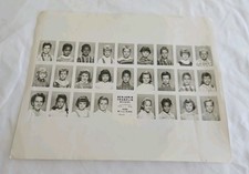 1959 Vintage Photo Benjamin Franklin School Altadena CA 1st Grade Class Williams picture