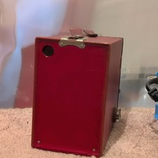 Eastman Kodak Co. No. 2A Brownie Model C Vintage 1920s-1930s Box Camera, Red picture