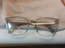 GUCCI GG 0184O 005 50□21-145 Gray Transparent  picture