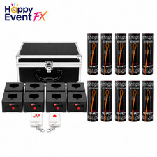 Happy Event FX 8PCS Wireless Cold Spark Base Kit with Remote Control & Case picture