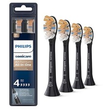 4-Pack Genuine Philip A3 Premium All-in-One Sonic Toothbrush Replacement Black picture