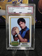 Football Legends Uncle Rico #ND-00 Dynamite Novelty Slab picture