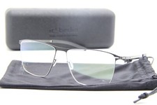 NEW IC BERLIN JORAN BLACK GOLD AUTHENTIC FRAMES EYEGLASSES W/CASE 53-14 picture