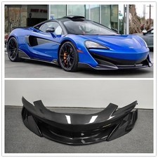 Fits For McLaren 540C 570S 600LT Style Carbon Fiber Front Bumper Splitter Cover picture