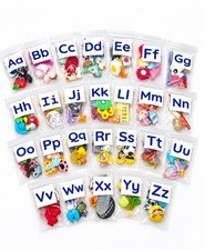 Alphabet Objects Teaching Set – 130+ Beginning Sound Manipulatives  picture
