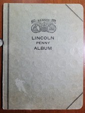 Original Vintage Dansco Lincoln Wheat Penny Album from 1909-1942 w/37 Coins picture