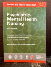 Psychiatric-Mental Health Nursing Review and Resource Manual, 5th Ed. USPS picture