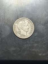 1907-P 🇺🇸 BARBER 💈 DIME 10c EF/XF Condition Philadelphia Mint 90% Silver... picture