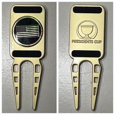 2026 PRESIDENTS CUP MEDINAH TEAM USA GOLF DIVOT TOOL BALL MARK PGA NEW picture
