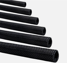 Braided Split-Sleeve Wire Loom for High-Temperature Automotive Harness Wrapping picture