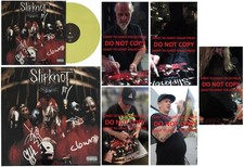 Slipknot Band Signed Album COA Exact Proof Autographed Vinyl Record picture