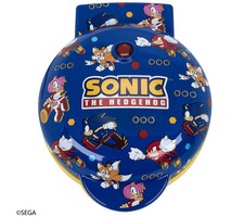 Uncanny Brands Sonic the Hedgehog Mini Waffle M aker picture