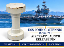USS John C Stennis CVN-74 Aircraft Carrier Catapult Release Element 417599-1 picture