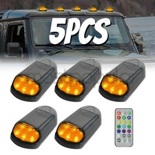 5X LED Wireless Solar Powered Cab Lights Top Roof Light For Off-road Vehicle picture