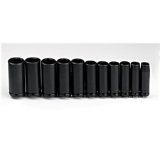 Proto J74112 1/2 Drive 11 Pc. Deep Socket Set - 6 Point picture