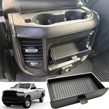 Rear Armrest Storage Drawer For 2019-26 Dodge Ram 1500 2500 3500 Organizer Tray picture