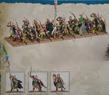 Warhammer TOW Wood Elf Realms Glade Guard (16) NEW NO BOX picture