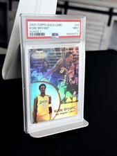 2000-01 Topps Gold Label Class 1 #24 Kobe Bryant Lakers HOF PSA 9 (Low Pop) picture