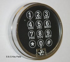 NOS- Sargent And Greenleaf 6120-017 Keypad picture