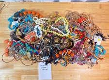 Costume Jewelry Mixed Lot #2 Necklaces Bracelets Wearable Reseller Lot picture