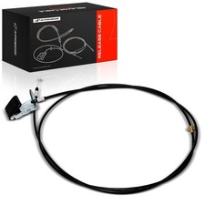 81.4 inch Front Hood Latch Release Cable with Handle Hood Latch Replacement picture