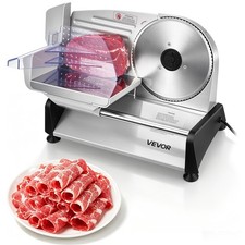 VEVOR Meat Slicer Electric Deli Slicer Machine 200W 7.5 in Sharp Blade for Home picture