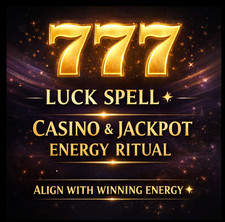 777 LUCK SPELL ✦ Casino Jackpot Energy ✦ Slot Machine Win Attraction Ritual picture