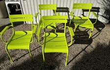 Fermob Luxembourg Armchair. Stackable. Chartreuse. Set Of 4 picture