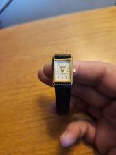 Vintage H&R Block 10 Years Service Award Watch - Tank Style picture