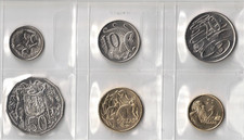 2024 AUSTRALIA Uncirculated Six Coin Set of KCIII with Native People, Animals picture