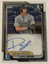 2024 Bowman - Chrome Prospect Autographs Daniel Susac #CPA-DS (AU, RC) picture