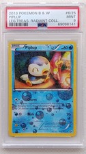 2013 POKEMON BLACK & WHITE LEGENDARY TREASURES RADIANT COLLECTION PIPLUP PSA 9 picture