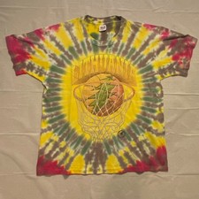 Vintage 1996 Lithuania Basketball Grateful Dead Tie Dye T Shirt XL Single Stitch picture