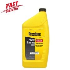 Prestone Power Steering Fluid Plus Stop Leak, 32 oz (1 Quarts) SEALED ITEM picture