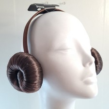 Loungefly Star Wars Princess Leia Cosplay Hair Buns Headband Lucasfilm - NEW picture