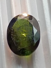 Huge 100% Natural Green Tourmaline 17.6x13 mm Weight 11.00 Cts picture