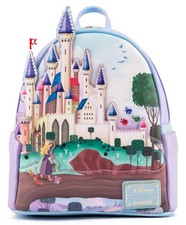 Loungefly Disney Sleeping Beauty Aurora & Phillip Castle Mini Backpack picture