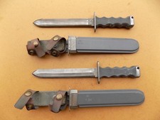 2 Rare 1961 Imperial Nonmagnetic UDT Dive Knives Consecutive #ed Pair picture