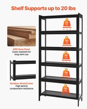 Display Cabinet with Acrylic Doors, 68 in Tall 5-Tier Curio Cabinet, Natural Woo picture