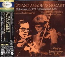 GIDON KREMER / Mozart, Bach, Paganini, etc.(2 SACDs, 2021, DENON/Tower Japan) picture