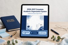 2026-2027 Student Digital Planner - GoodNotes Academic Planner + GPA & Homework picture
