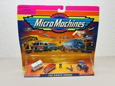 Vintage 1997 Micro Machines #28 Ranch Riders 75030 Galoob New Cowboy picture